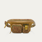 Sac Banane Veau Velours Romeo Papyrus