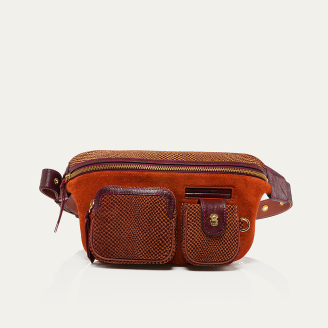 Sekhmet Thick Suede Romeo Fanny Pack