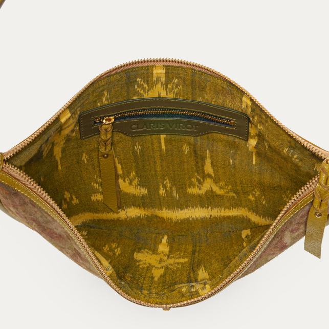 Papyrus Thick Suede Chris Bag
