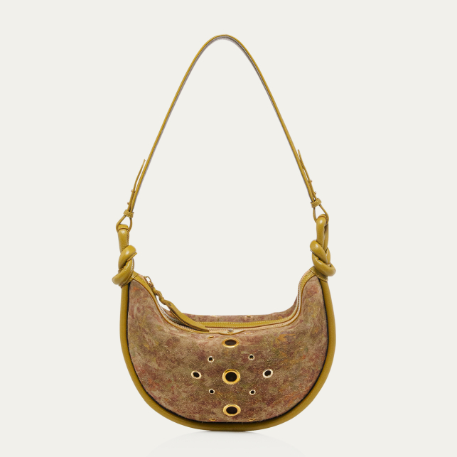 Papyrus Thick Suede Chris Bag