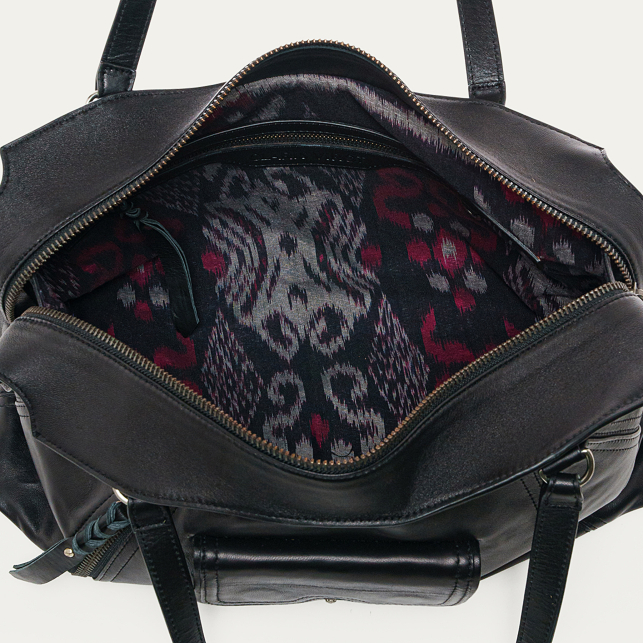 Black Nappa Juno Bag