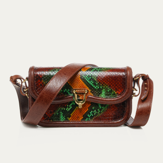 Oasis Python Manon Baguette Bag