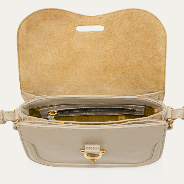 Sac Manon Cuir Nappa Gypse