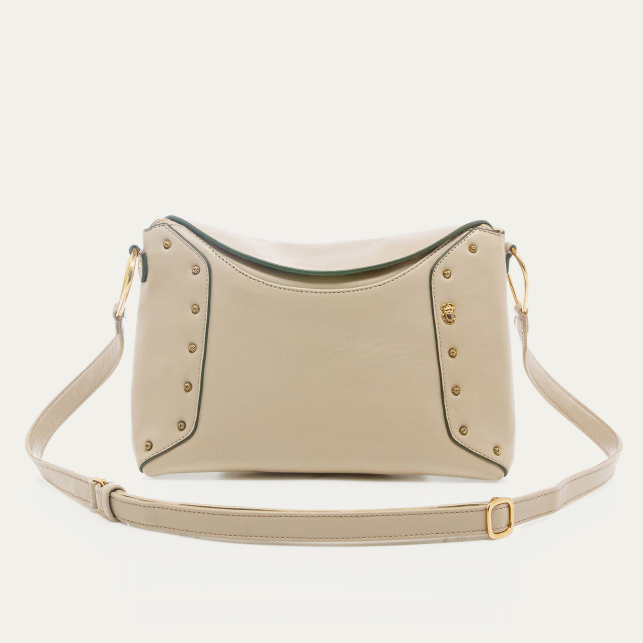 Gypsum Nappa Leather Gaia Bag