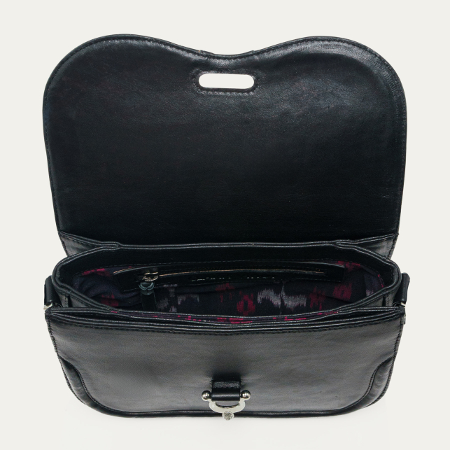 Black Nappa nLeather Mini Manon Bag