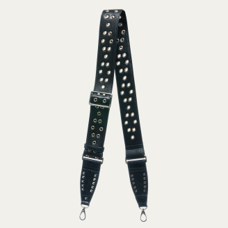 Black Nappa Strap