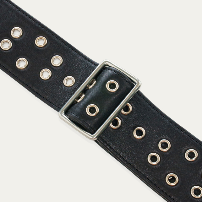 Black Nappa Strap