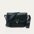 Nappa Black Leather Manon Bag