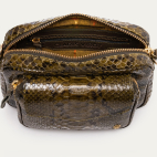 Sac Python Charly Dark Vert Kaki