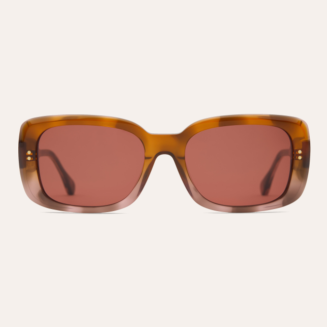 Lunette de Soleil Claris Virot Bangka Ecaille Rose