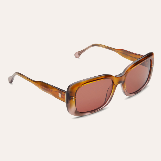 Lunette de Soleil Claris Virot Bangka Ecaille Rose
