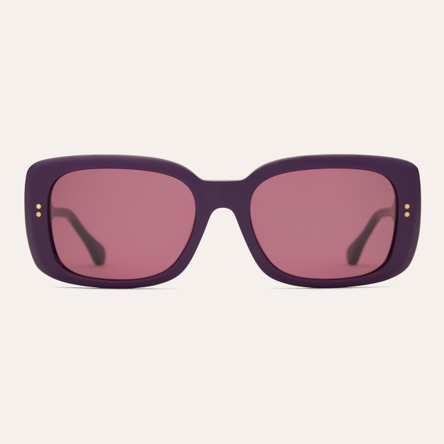 Lunette de Soleil Claris Virot Bangka Pourpre Violine