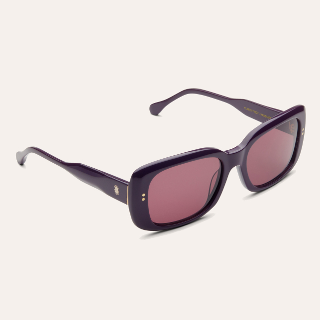 Lunette de Soleil Claris Virot Bangka Pourpre Violine