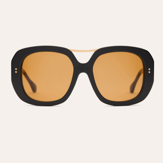 Lunette de Soleil Claris Virot Ceram Noir Ambre
