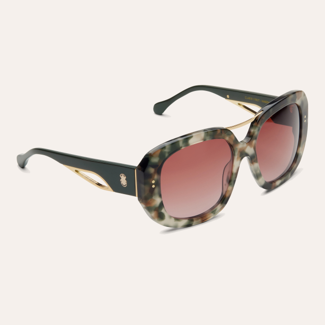 Lunette de Soleil Claris Virot Ceram Foret Rose