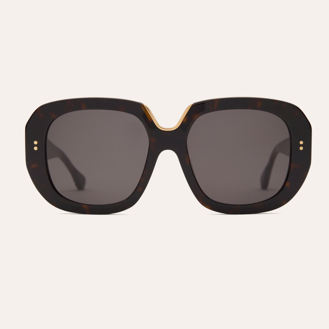 Lunette de Soleil Claris Virot Samama Noir Gris