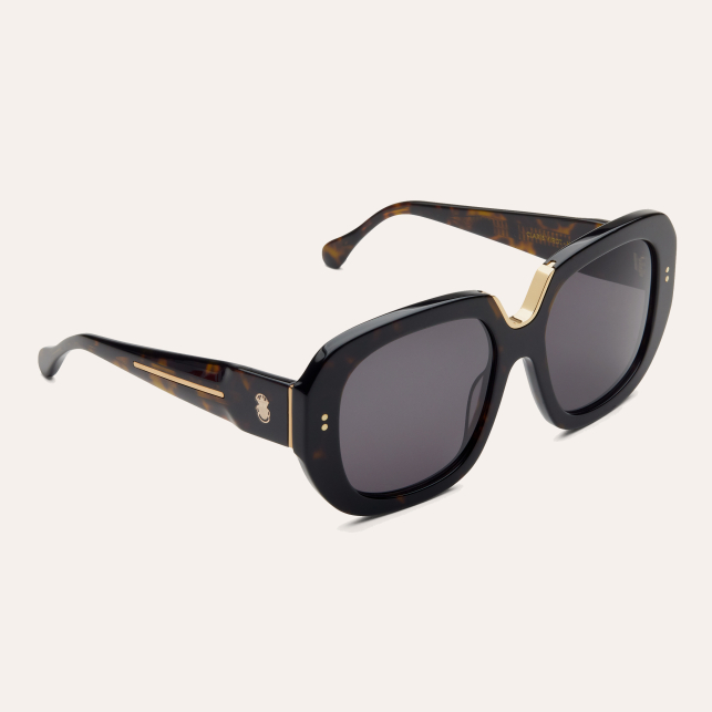 Lunette de Soleil Claris Virot Samama Noir Gris
