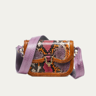 Sac Mini Manon Python Rosavande