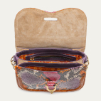 Rosavande Python Little Manon Bag