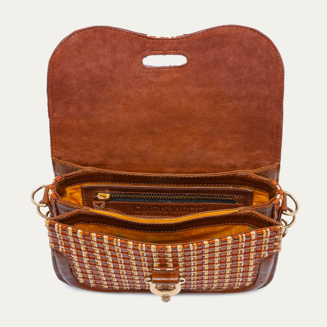 Sac Mini Manon Cuir Tressé Fusealis