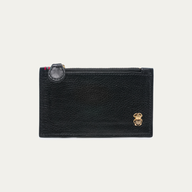 Black Leather Helena Wallet