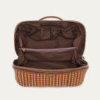 Trousse Charlotte Cuir Tressé Fusealis