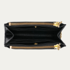 Black Leather Achille Coin Case
