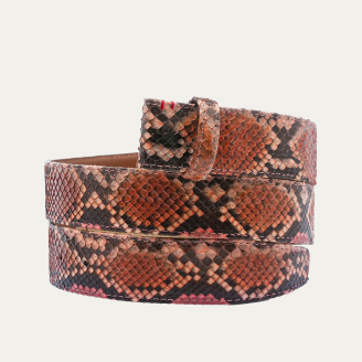 Terracotta Python Belt