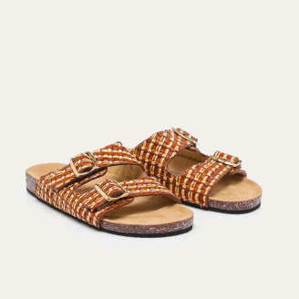 Fusealis Leather Odette Sandals