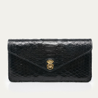 Black Python Long Alex Wallet