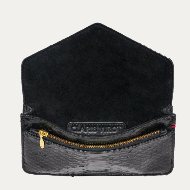 Black Python Long Alex Wallet