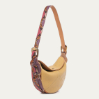 Estelle Off White Leather and Rosavande Python