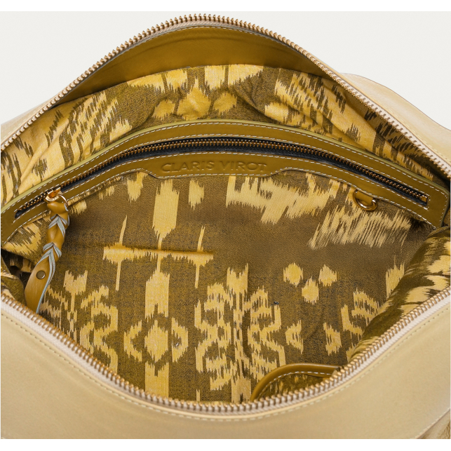 Off White Leather Juno Bag