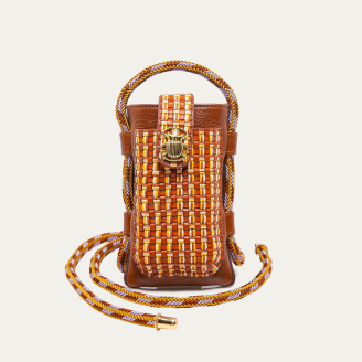 Fusealis Woven Leather Double Marcus Case