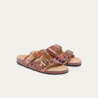 Terracotta Python Odette Sandals