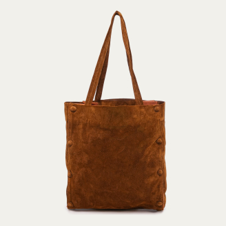Sac Joseph Cuir Tabac Terracota