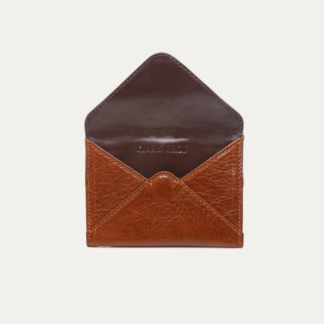 Passeport Holder Tobacco Leather Marco