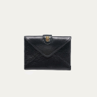 Passeport Holder Black Leather Marco