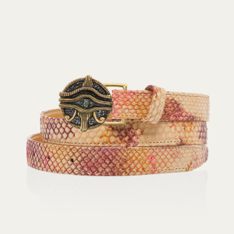 Baby Amphora Python Oudjat Eye Belt