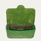 Rosemary Woven Leather Medium Ava Bag