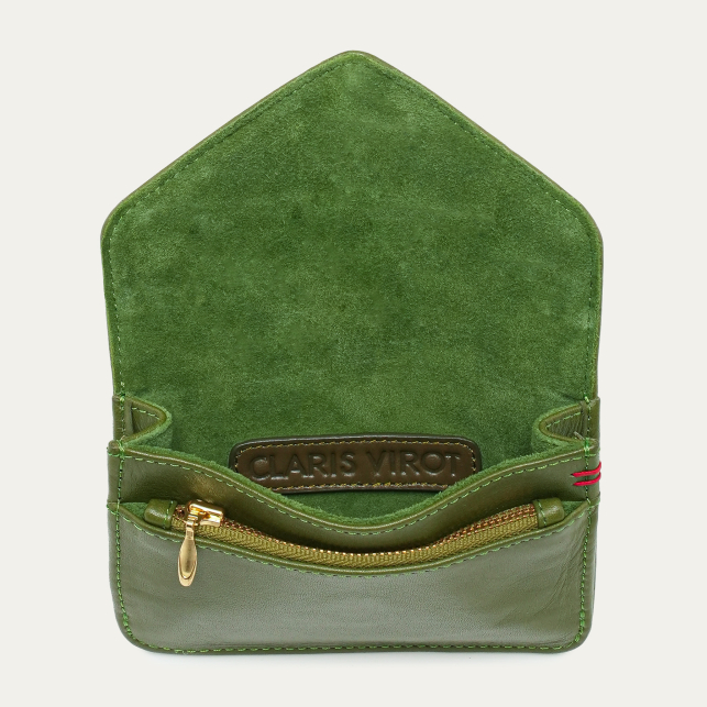 Porte Cartes Alex Cuir Nappa Romarin