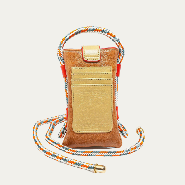 Etui Double Marcus Cuir Off White