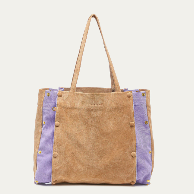 Sac Joseph Cuir Off White Lavande