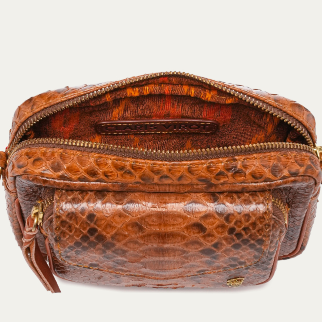 Sac Python Baby Charly Marron Moka