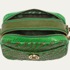 Rosemary Woven Leather Lily Bag