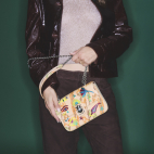 Sac Tissu Ava Medium Amphore Brodé