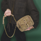 Veau Velours Papyrus Sac Charly