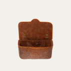 Sac Python Mini Ava Marron Moka