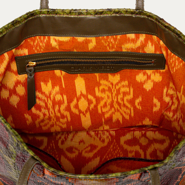 Tote Bag Marny Python Thymaroise