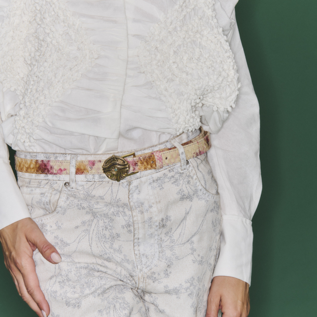 Baby Amphora Python Oudjat Eye Belt